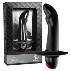   Quest - vibrator za prostatu za početnike 10 funkcija - crni