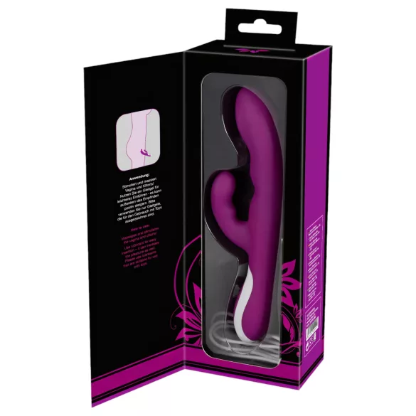 Javida - vibrator za klitoris s grijanjem - silikon - roza