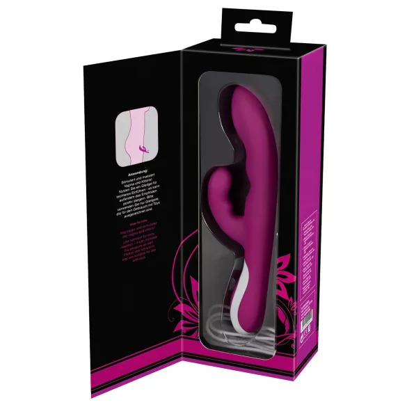 Javida - vibrator za klitoris s grijanjem - silikon - roza