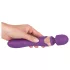 Javida Double - masažer vibrator - ljubičasta