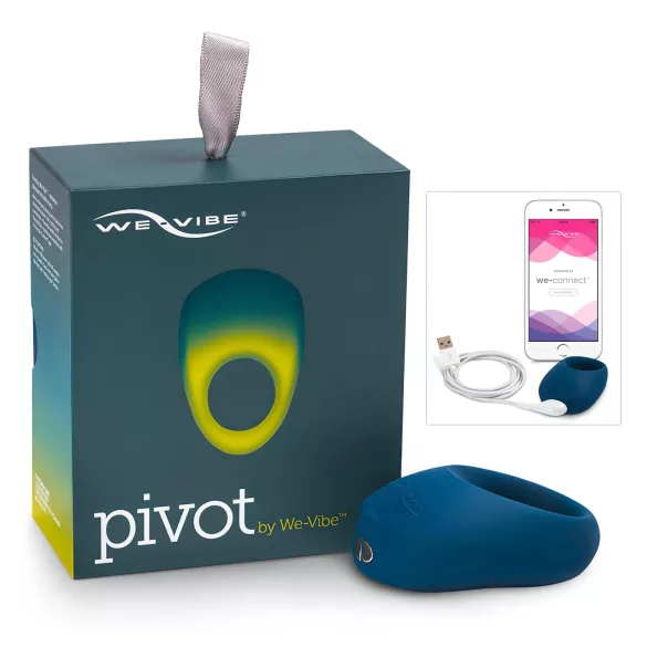 We-Vibe Pivot - vibrirajući prsten za penis - punjivi - tamnoplavi