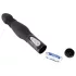You2Toys - analni vibrator s potiskivanjem - crni