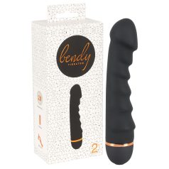 You2Toys - vibrator s rebrima - crni