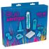 You2Toys - set za početnike s vibratorom - 8 dijelova - plava