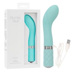   Pillow Talk Sassy - vibrator za G-točku na punjenje - tirkizna