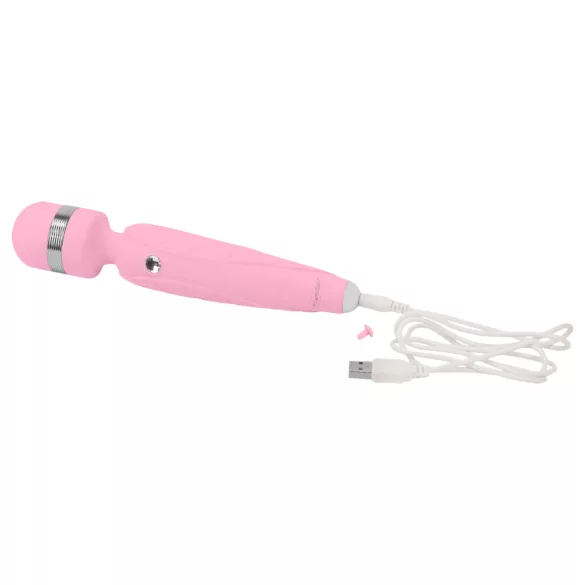 Pillow Talk Cheeky Wand - akumulatorski masažni vibrator (ružičasti)