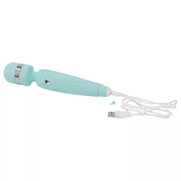 Pillow Talk Cheeky Wand - masažer vibrator na punjenje - tirkizna