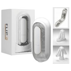 TENGA Flip Zero - vibracijski masturbator - bijeli