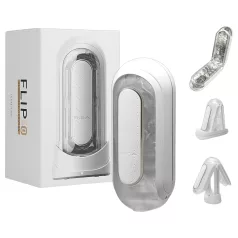 TENGA Flip Zero - vibracijski masturbator - bijeli