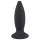 Black Velvets - analni vibrator za početnike na punjenje - mali - crni