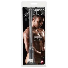   You2Toys - vibratorni dilatator za uretru - silikon, crni, 8-11 mm