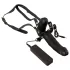 Double Thruster - strap-on dvostruki vibrator - crni