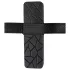 Double Thruster - strap-on dvostruki vibrator - crni