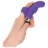 SMILE Finger - valoviti silikonski prstni vibrator (ljubičasti)