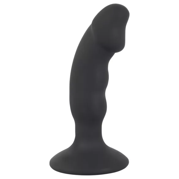 Black Velvets - analni vibrator s penis oblikom na punjenje - crni