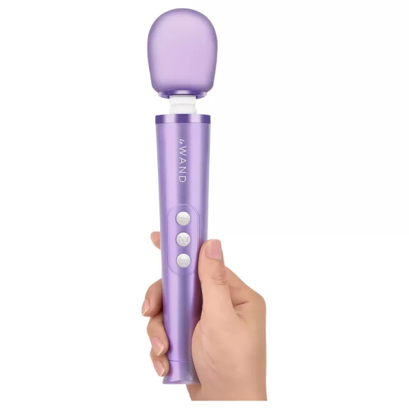 Le Wand Petite - masažer vibrator na baterije - ljubičasta