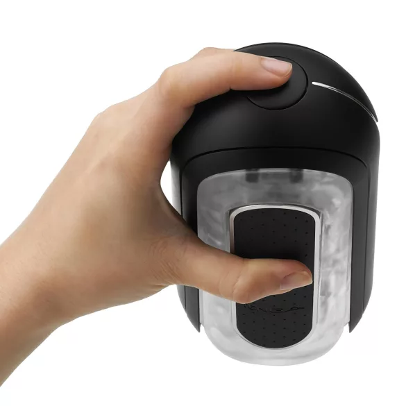 TENGA Flip Zero - vibrirajući masturbator - crni