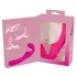You2Toys - Double2Teaser - pripadajući vibrator bez remena (rozi)