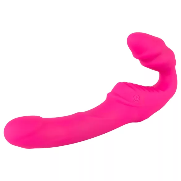 You2Toys - Double2Teaser - pripadajući vibrator bez remena (rozi)