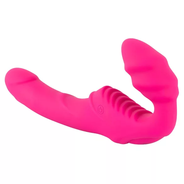 You2Toys - Double2Teaser - pripadajući vibrator bez remena (rozi)