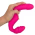 You2Toys - Double2Teaser - pripadajući vibrator bez remena (rozi)