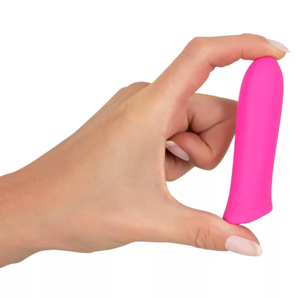 SMILE - mini vibrator s jakom vibracijom - punjivi, pink