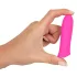 SMILE - mini vibrator s jakom vibracijom - punjivi, pink