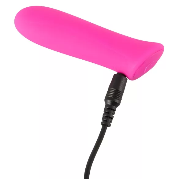 SMILE - mini vibrator s jakom vibracijom - punjivi, pink