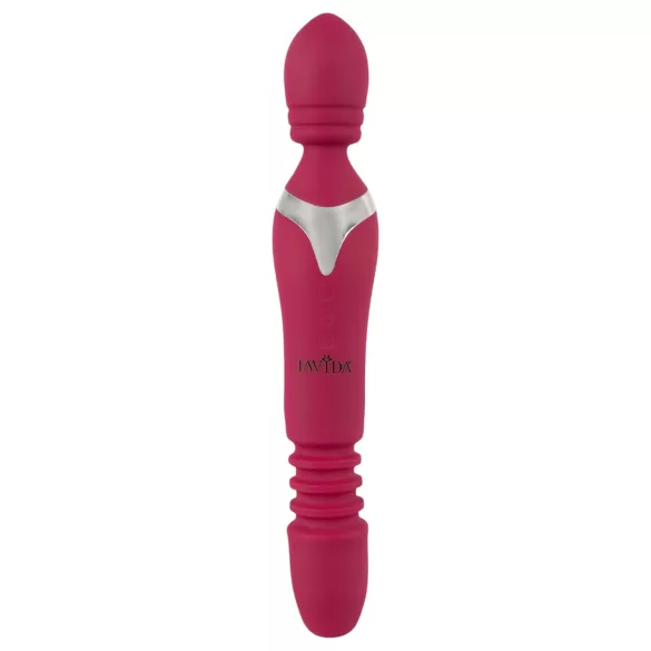 Javida Thrusting - vibrator masažer 3u1 - crveni