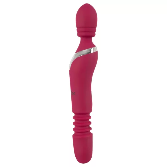 Javida Thrusting - vibrator masažer 3u1 - crveni