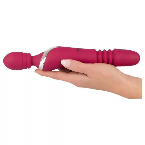 Javida Thrusting - vibrator masažer 3u1 - crveni