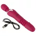 Javida Thrusting - vibrator masažer 3u1 - crveni