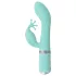 Pillow Talk Kinky - akumulatorski G-točka vibrator s 2 motora (tirkizni)