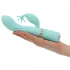 Pillow Talk Kinky - akumulatorski G-točka vibrator s 2 motora (tirkizni)