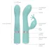 Pillow Talk Kinky - akumulatorski G-točka vibrator s 2 motora (tirkizni)
