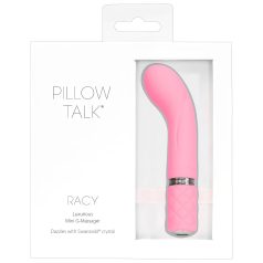   Pillow Talk Racy - G-točka vibrator na baterije - uski - rozi