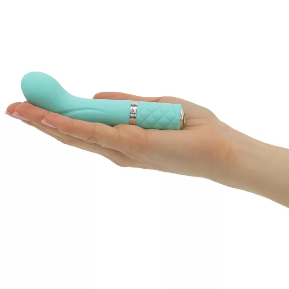 Pillow Talk Racy - vibrator za G-točku - uski, punjivi - tirkiz