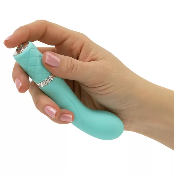 Pillow Talk Racy - vibrator za G-točku - uski, punjivi - tirkiz