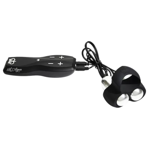 HOT Octopuss JETT - vibrator za glavić penisa - 2 motora - crni