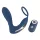 You2Toys - analni vibrator s prstenom za penis - plava