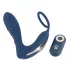 You2Toys - analni vibrator s prstenom za penis - plava
