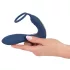You2Toys - analni vibrator s prstenom za penis - plava