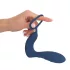 You2Toys - analni vibrator s prstenom za penis - plava
