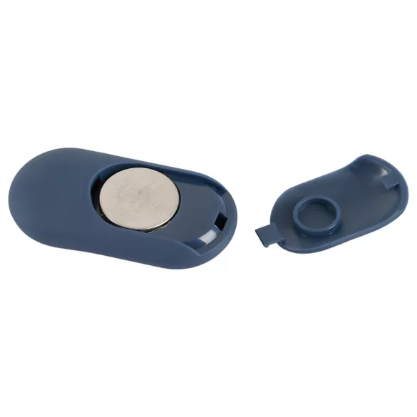 You2Toys - analni vibrator s prstenom za penis - plava