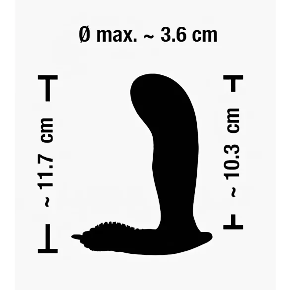 SMILE - Vibrator za gaćice s G-točkom - bežični, punjivi - roza
