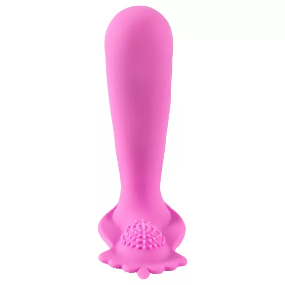 SMILE - Vibrator za gaćice s G-točkom - bežični, punjivi - roza