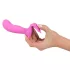 SMILE - Vibrator za gaćice s G-točkom - bežični, punjivi - roza
