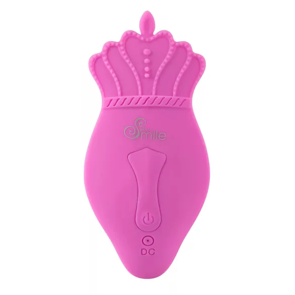 SMILE - Vibrator za gaćice s G-točkom - bežični, punjivi - roza