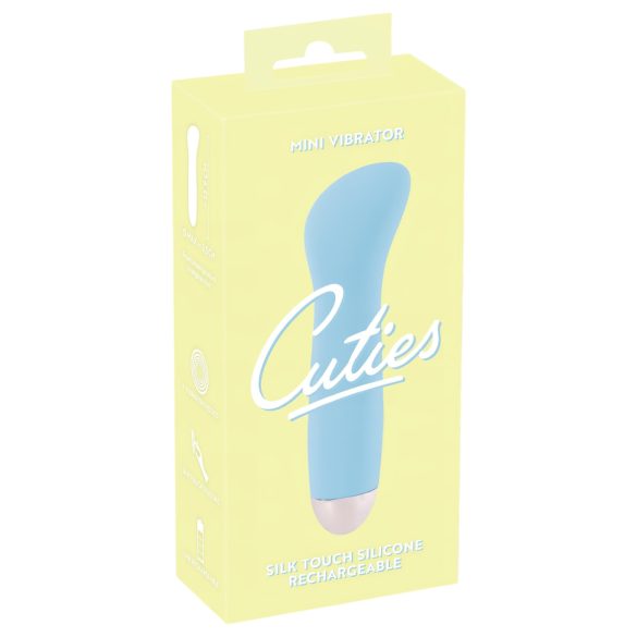 Cuties Mini Blue - G-točka vibrator na punjenje - tirkizna