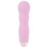 Cuties Mini Rose - vibratorski valoviti vibrator na punjenje - roza